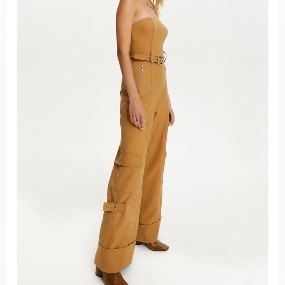 Nocturne-Strapless Jumpsuit